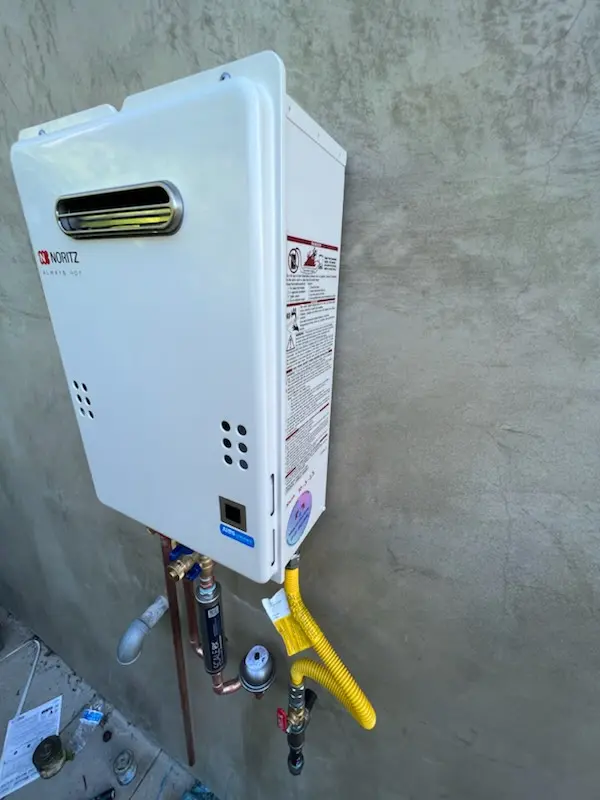 Tankless water heater installation for Valley Village homes