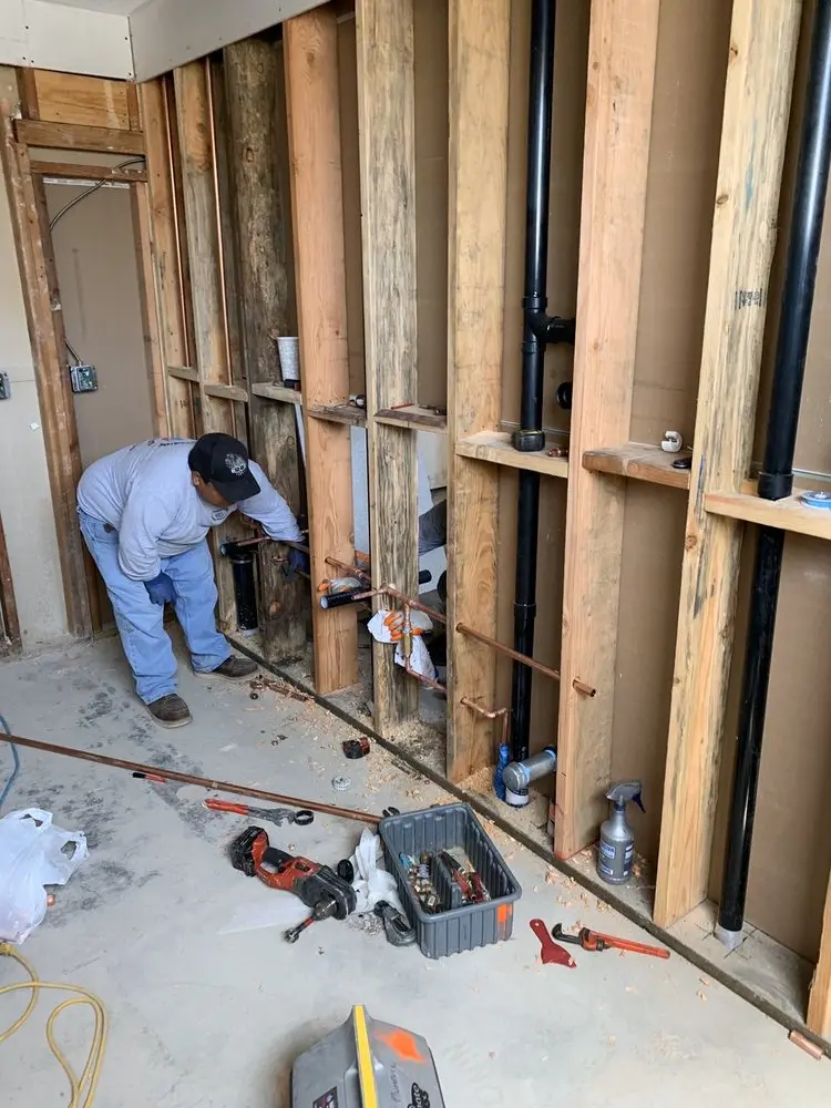 Commercial rough-in plumbing for Water Heater Replacement in Valley Village